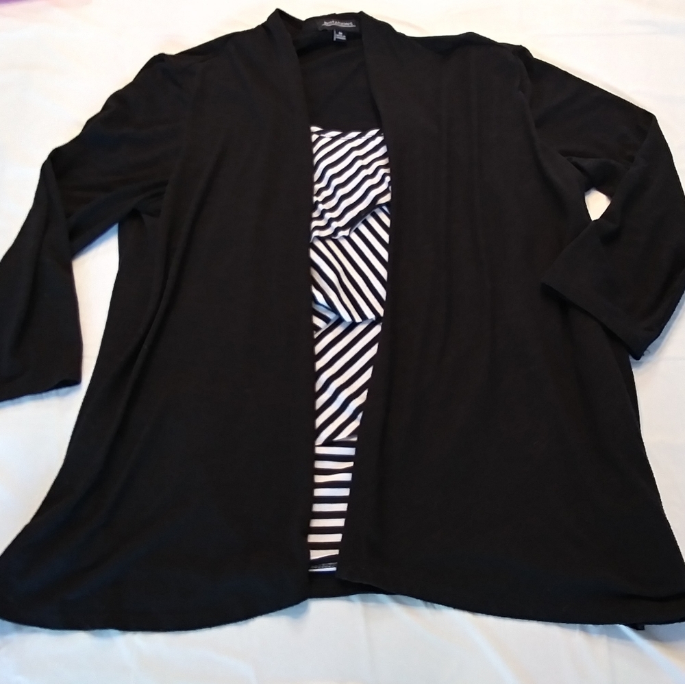 Black and White Notations Shirt